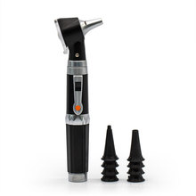 Medical Small View Fiber Optic Otoscope with LED Light